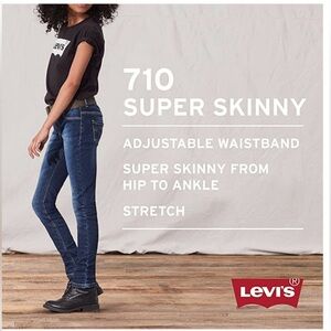 Levi's 710 Super Skinny Jeans